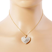 Load image into Gallery viewer, All My Love CZ Heart Necklace