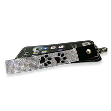Load image into Gallery viewer, Crystal Phone Wrist Lanyard by Jacqueline Kent