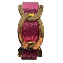 Load image into Gallery viewer, Metallic Glamour Vegan Leather Bracelet