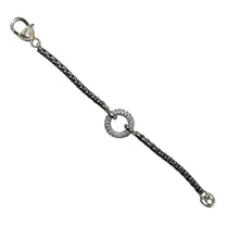 Load image into Gallery viewer, All Around Pave Two Tone Bracelet