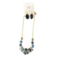 Load image into Gallery viewer, Artist's Pallet Necklace & Earrings Set