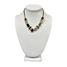 Load image into Gallery viewer, Gotta Love Glitz Crystal Bezel Set Necklace