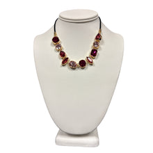 Load image into Gallery viewer, Gotta Love Glitz Crystal Bezel Set Necklace