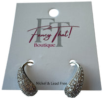 Load image into Gallery viewer, Glistening Dewdrop CZ Earrings