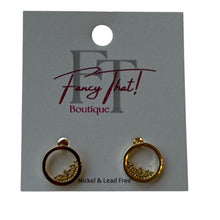 Load image into Gallery viewer, Falling For You CZ Post Back Earrings