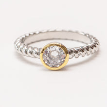 Load image into Gallery viewer, The Rock Two Tone Ring