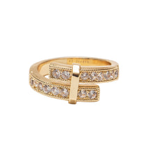Load image into Gallery viewer, Cascading Diamond CZ Ring