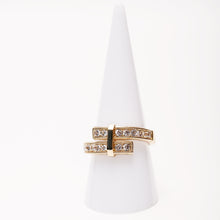 Load image into Gallery viewer, Cascading Diamond CZ Ring