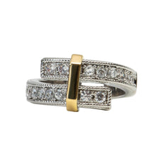 Load image into Gallery viewer, Cascading Diamond CZ Ring