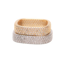 Load image into Gallery viewer, Square Eternity Ring