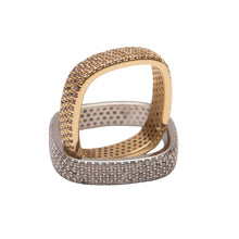 Load image into Gallery viewer, Square Eternity Ring