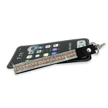 Load image into Gallery viewer, Crystal Phone Wrist Lanyard by Jacqueline Kent