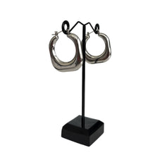 Load image into Gallery viewer, Square Chic Hoops