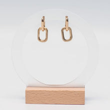 Load image into Gallery viewer, Gold Link Earrings