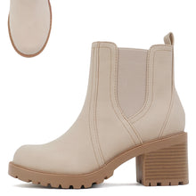 Load image into Gallery viewer, Did Your Boots Stop Workin' Lug Sole with Stack Heel Short Boot