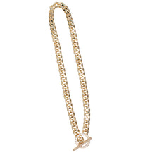 Load image into Gallery viewer, Dazzling Toggle Polished Curb Necklace