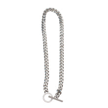 Load image into Gallery viewer, Dazzling Toggle Polished Curb Necklace