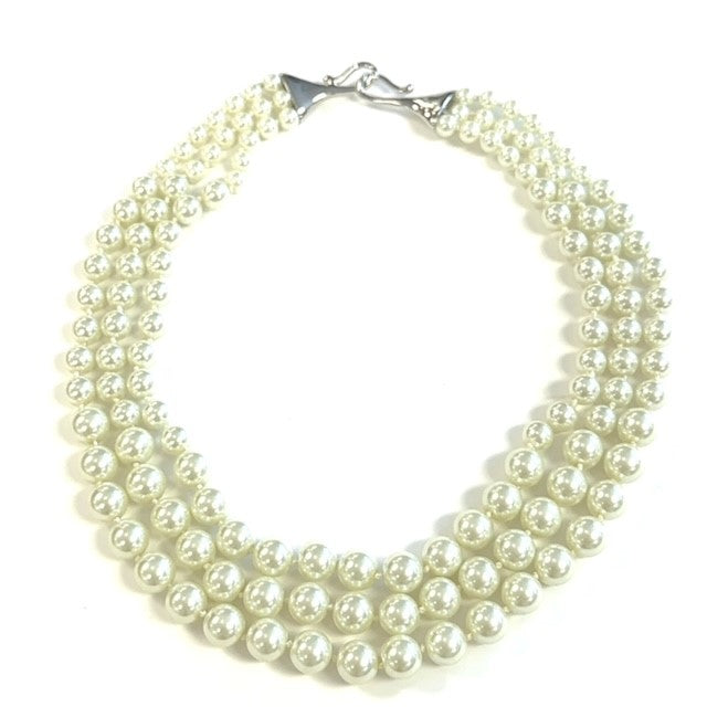 Pearl on sale fancy necklace