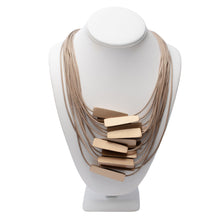 Load image into Gallery viewer, Triangular Prism Layers Necklace