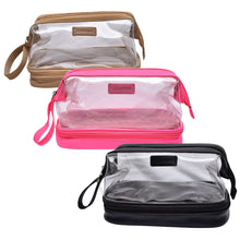 Load image into Gallery viewer, Clear Toiletry Bag