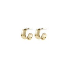 Load image into Gallery viewer, Liquid Curve Open Hoop Earrings