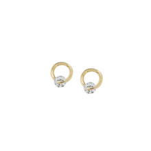 Load image into Gallery viewer, Perfect Touch of Glamour CZ Earrings