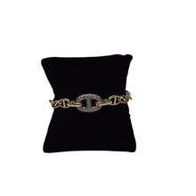 Load image into Gallery viewer, Girls Love Diamonds CZ Magnetic Bracelet