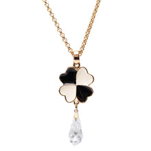 Load image into Gallery viewer, Four-Leaf Fortune Drop Necklace