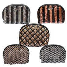 Load image into Gallery viewer, Fancy Sequined Dome Cosmetic Bags - Joan & David