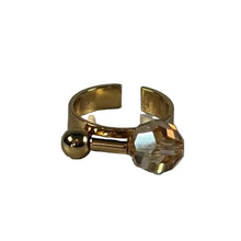 Load image into Gallery viewer, Amber Horizon Adjustable Ring