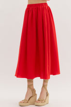 Load image into Gallery viewer, Sunday Stroll Full Midi Lined Skirt