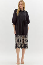 Load image into Gallery viewer, Care Free Summer 3/4 Band Cuff Bubble Sleeve Dress