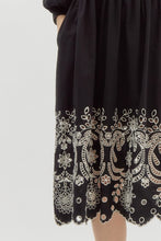 Load image into Gallery viewer, Care Free Summer 3/4 Band Cuff Bubble Sleeve Dress