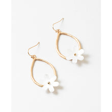 Load image into Gallery viewer, Summer Blossom Acrylic Flower Drop Earrings