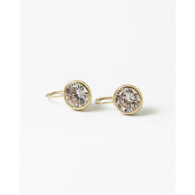 Load image into Gallery viewer, Classic Bezel Drop Earrings