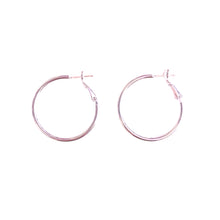 Load image into Gallery viewer, Classic Hoop Earrings - 25 mm