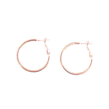 Load image into Gallery viewer, Classic Hoop Earrings - 25 mm