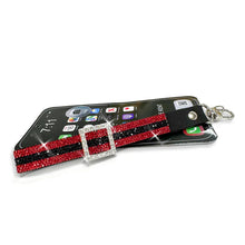 Load image into Gallery viewer, Crystal Phone Wrist Lanyard by Jacqueline Kent