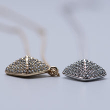 Load image into Gallery viewer, Diamond-Kissed Pyramid Swarovski Necklace