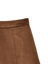 Load image into Gallery viewer, Styling It Up Suede Skirt