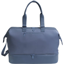 Load image into Gallery viewer, The Aubree 20" Nylon Zip Drop Bottom Frame Weekender By Max Studio
