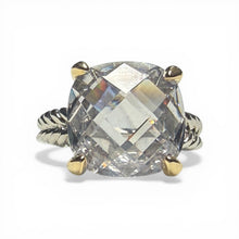 Load image into Gallery viewer, Double-Band Sparkler Ring

