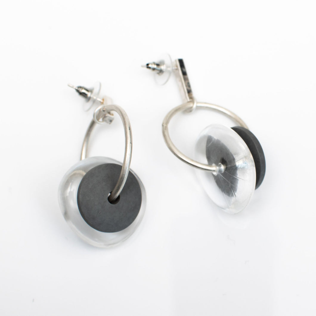 Hoop and Circles Earrings