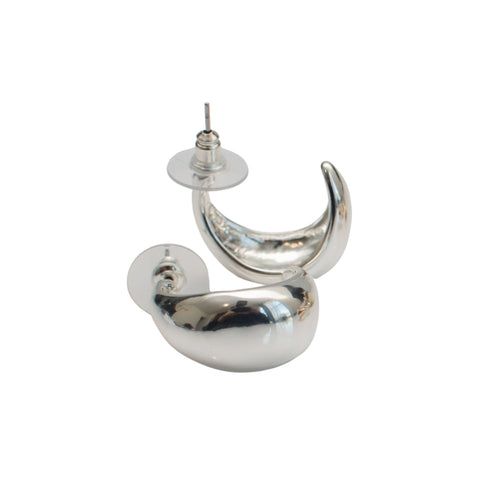 Dome Hoop Earrings