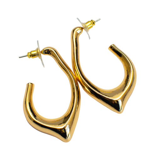 The Hollow Drop Earrings