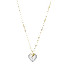 Load image into Gallery viewer, Mini Glass Heart Necklace
