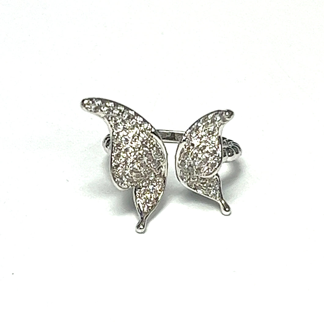 Beautiful Little Butterfly Adjustable Ring