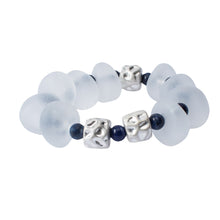Load image into Gallery viewer, The Coastal Frost Stretch Bracelet
