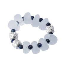 Load image into Gallery viewer, The Coastal Frost Stretch Bracelet

