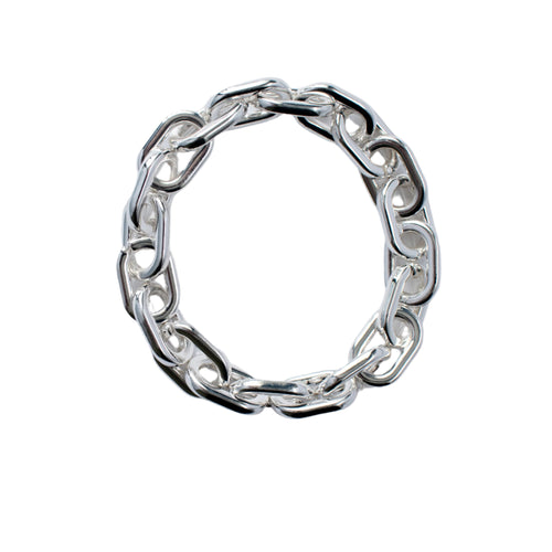 Classic Chain Link Stretch Bracelet
